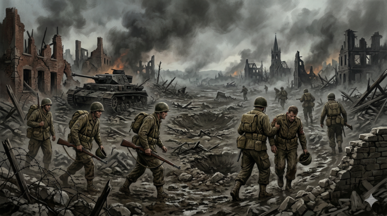 WWII soldiers in the field — common WWII myths debunked by real history